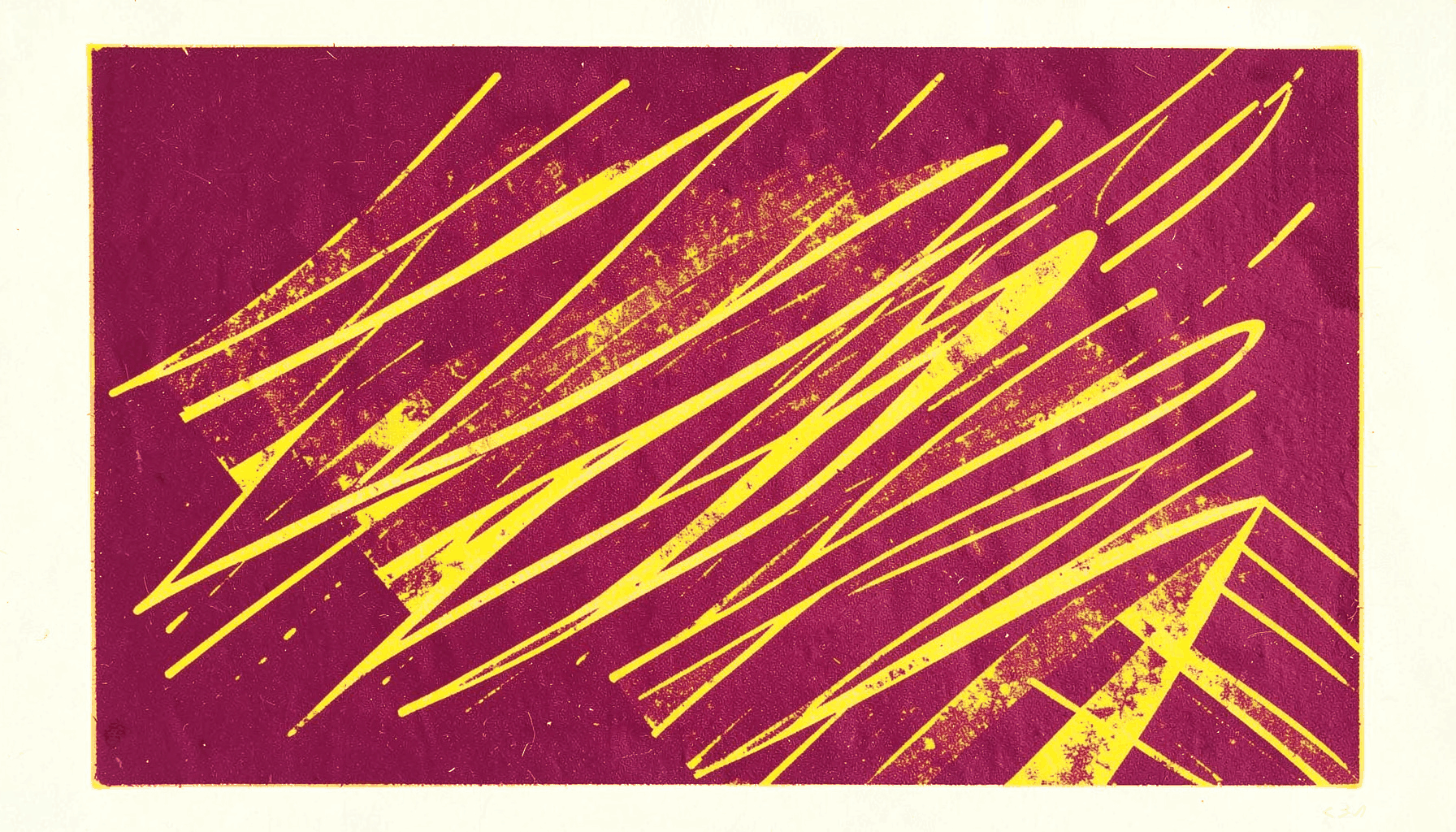 Soft maroon and warm cream gradient with flowing diagonal lines suggesting layered study notes, calm and studious